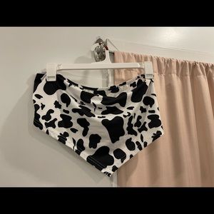 Cow tube top
